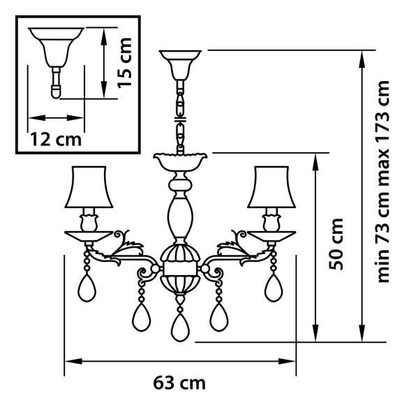 lightstar 701061 Чертёж lightstar 701061 Чертёж