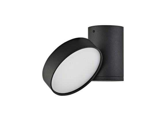 Накладной светодиодный светильник Donolux dl18811/9w black r dim