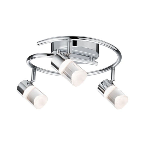 Светильник потолочный Paulmann Smart Home Zigbee Zala D310мм 3x6Вт 430Лм 3000К 230В Хром Димм 50097 Светильник потолочный Paulmann Smart Home Zigbee Zala D310мм 3x6Вт 430Лм 3000К 230В Хром Димм 50097