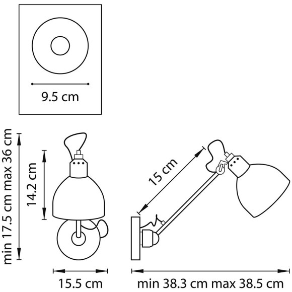 Бра Lightstar Loft 765603 Бра Lightstar Loft 765603