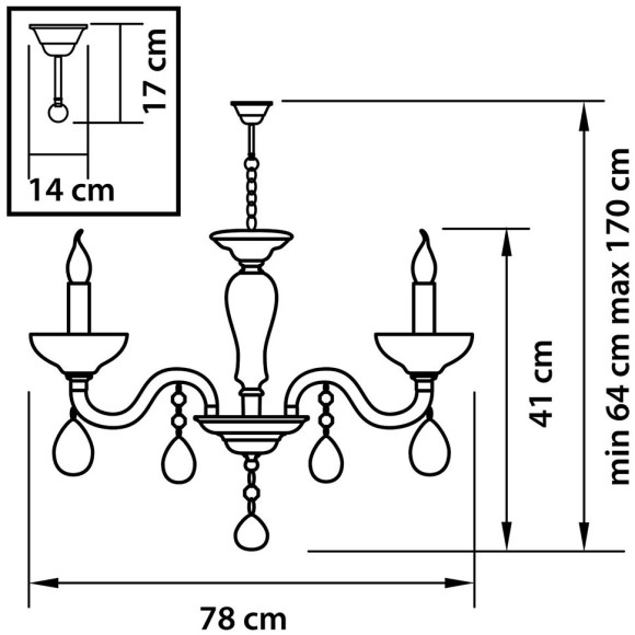 Люстра Artifici 719088 Osgona