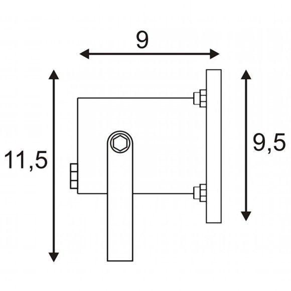 Грунтовый светильник Nautilus SLV 229740