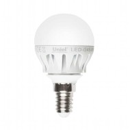 Лампа светодиодная (08138) E14 6W 4500K шар матовый LED-G45-6W/NW/E14/FR ALM01WH Лампа светодиодная (08138) E14 6W 4500K шар матовый LED-G45-6W/NW/E14/FR ALM01WH