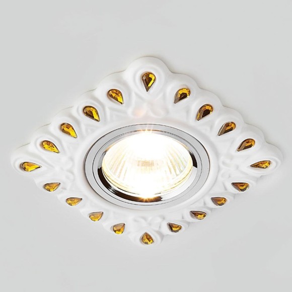 Точечный светильник Дизайн Ambrella D5550 W/YL