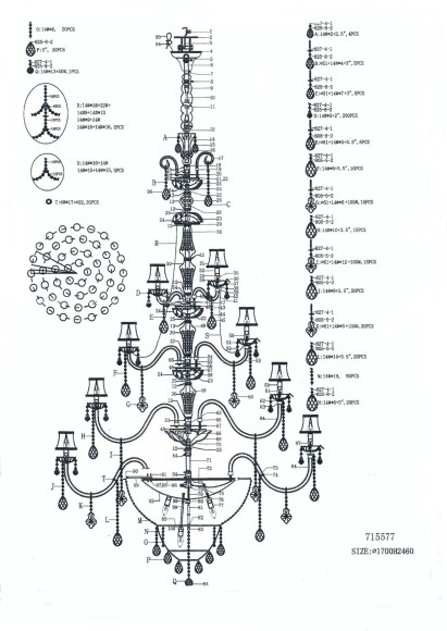 6 Кор!!! Люстра Nativo 715577 Osgona Инструкция