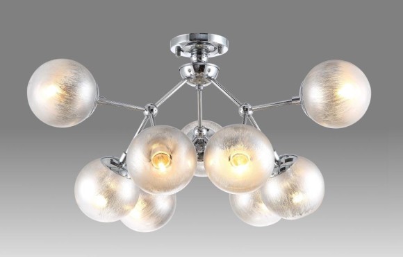 Потолочная люстра Crystal Lux Medea PL9 Chrome Потолочная люстра Crystal Lux Medea PL9 Chrome