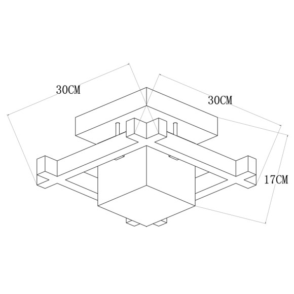 Светильник потолочный Woods a8252pl-1br Arte Lamp
