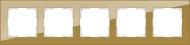 Рамка на 5 постов (бронзовый) Werkel WL01-Frame-05 Рамка на 5 постов (бронзовый) Werkel WL01-Frame-05