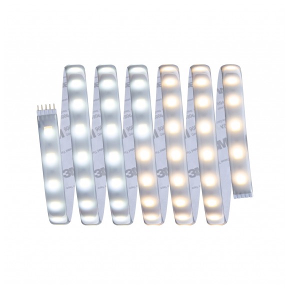 Лента светодиодная Paulmann MaxLED 500 16Вт 1175Лм 2700-6500К IP44 24В Белый Покрытие 2.5м 70550