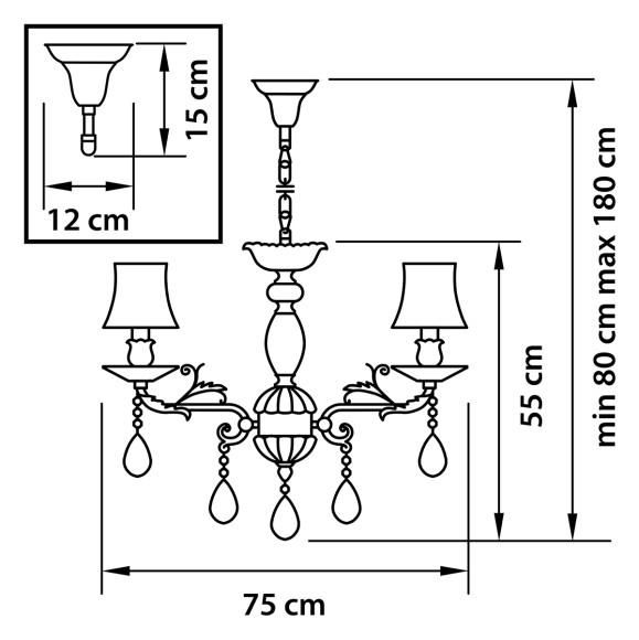 lightstar 701081 Чертёж lightstar 701081 Чертёж