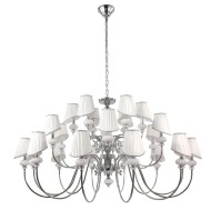 Подвесная люстра Crystal Lux Alma White SP-PL12+6+6 Подвесная люстра Crystal Lux Alma White SP-PL12+6+6