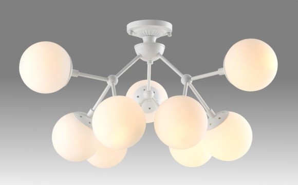 Потолочная люстра Crystal Lux Medea PL9 White Потолочная люстра Crystal Lux Medea PL9 White