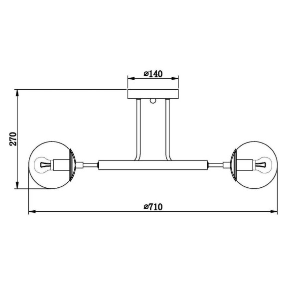 Потолочная люстра Vele Luce Intenso VL1413L06 Потолочная люстра Vele Luce Intenso VL1413L06