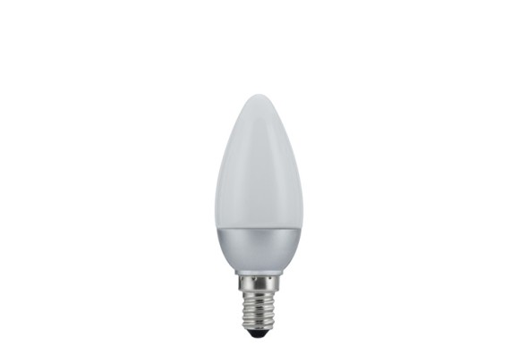 Лампа светодиодная Paulmann Свеча 0.6Вт 8лм 6000К E14 230В Опал 28025