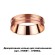 370702 KONST NT19 059 медь Декоративное кольцо для арт. 370681-370693 IP20 UNITE