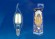 Лампа светодиодная филаментная E14 5W 3000K прозрачная LED-CW35-5W/WW/E14/CL/MB GLM10TR
