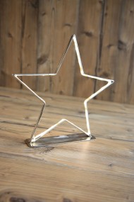 Новогодний светодиодный светильник звезда Globo Claus 28211