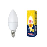 Лампа светодиодная (UL-00003812) E14 11W 3000K матовая LED-C37-11W/WW/E14/FR/NR Лампа светодиодная (UL-00003812) E14 11W 3000K матовая LED-C37-11W/WW/E14/FR/NR