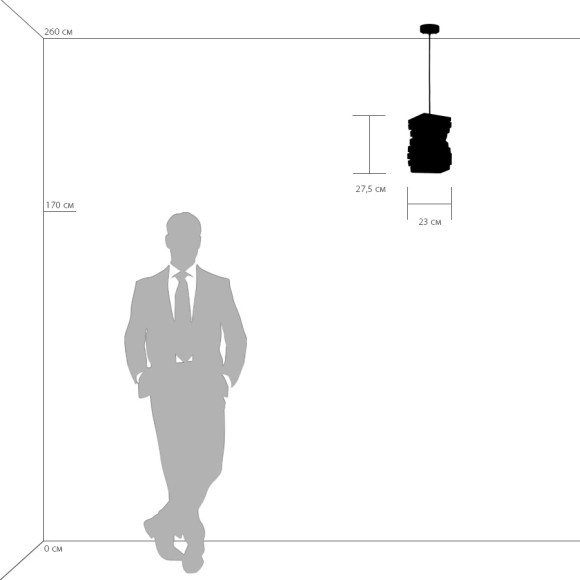 Подвес Limpio Osgona 722040