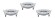93644 Светильник 2Easy EBL Nova 3er rd schw  _W 51mm Alu