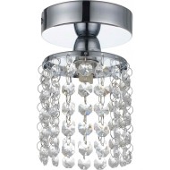 Светильник потолочный хрустальный Monteleto Lussole LSJ-0407-01 Светильник потолочный хрустальный Monteleto Lussole LSJ-0407-01