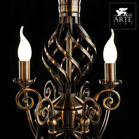 Люстра Zanzibar a8392lm-6ab Arte Lamp Люстра Zanzibar a8392lm-6ab Arte Lamp