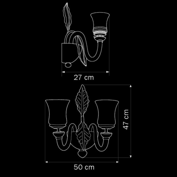 Бра Lightstar Petalo 804620