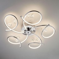 Светодиодный потолочный светильник 90089/5 хром