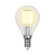 Лампа светодиодная филаментная E14 5W 3000K прозрачная LED-G45-5W/WW/E14/CL/MB GLM10TR