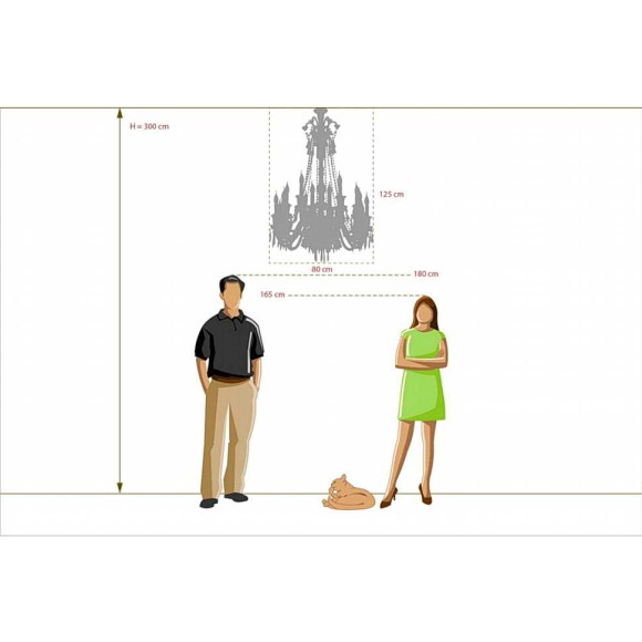 Подвесная люстра Chiaro Барселона 313010818 Подвесная люстра Chiaro Барселона 313010818