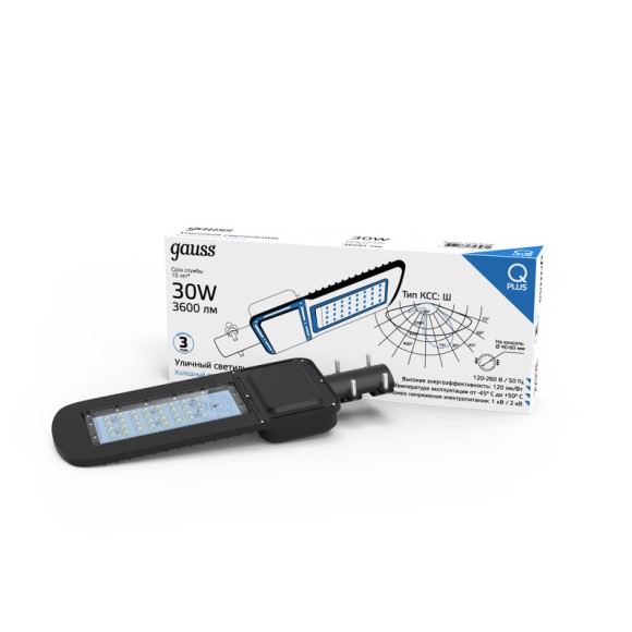 Консольный светильник Gauss 629535330 Консольный светильник Gauss 629535330