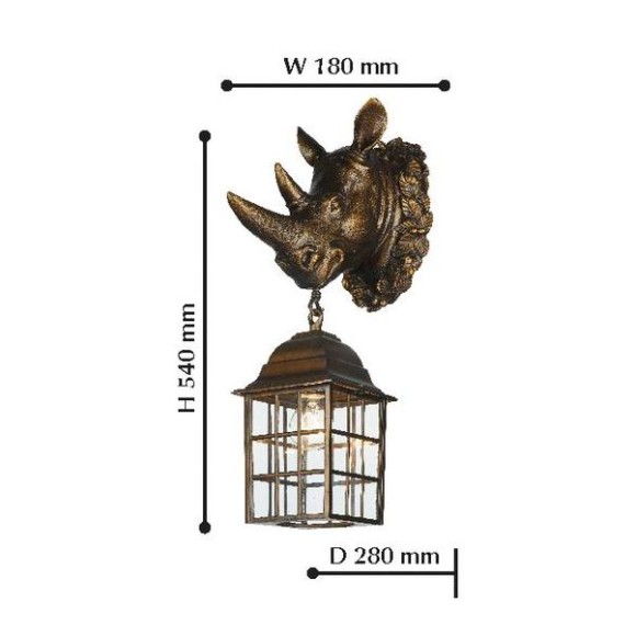 Уличный настенный светильник Favourite Hunt 2033-1W Уличный настенный светильник Favourite Hunt 2033-1W