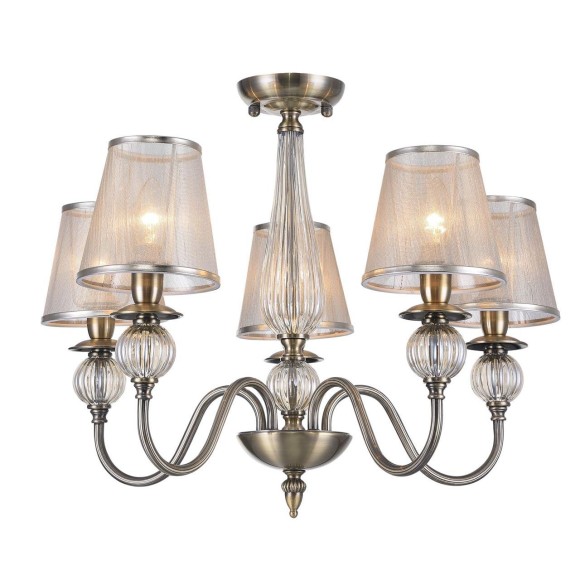 Подвесная люстра Freya Inessa FR2685PL-05BZ Подвесная люстра Freya Inessa FR2685PL-05BZ