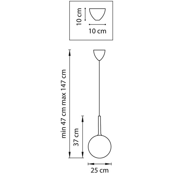 Подвес Lightstar Globo 813033 Подвес Lightstar Globo 813033