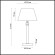 Схему Настольная лампа Montana 4429/1T Lumion