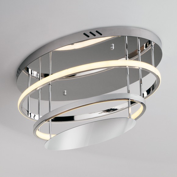 Потолочный светодиодный светильник с пультом управления 90160/2 хром Потолочный светодиодный светильник с пультом управления 90160/2 хром