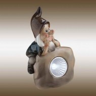 Комплект из 12 садовых фигур Solar Globo 33108-12