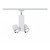 95209 URail Spot TecLED II 2x8W Ws