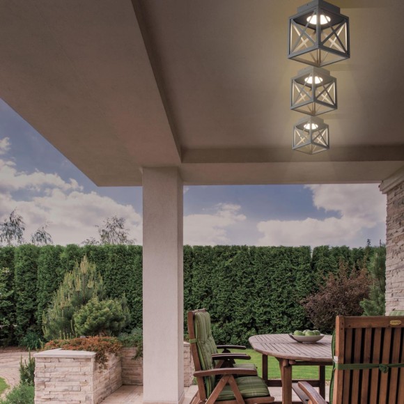 358449 STREET NT20 156 темно-серый Ландшафтн.потолочн.светильник IP54 LED 4000K 10W 100-240V DANTELA