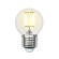 Лампа светодиодная филаментная E27 5W 3000K прозрачная LED-G45-5W/WW/E27/CL/MB GLM10TR