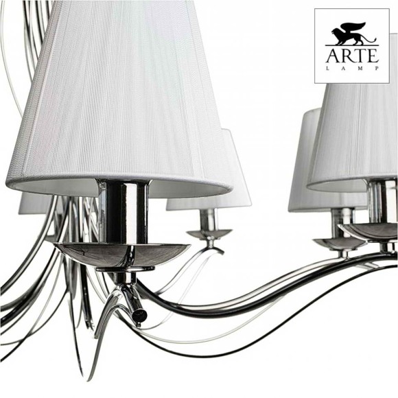 Люстра Domain a9521lm-8cc Arte Lamp Люстра Domain a9521lm-8cc Arte Lamp