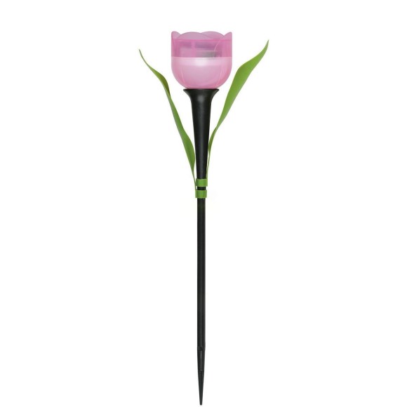 Светильник на солнечных батареях (UL-00004276) Uniel Promo USL-C-451/PT305 Pink Tulip