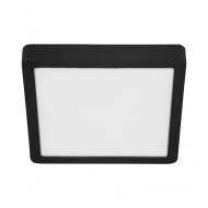 30762 Светодиодный настенно-потолочн свет-к FUEVA 5, 20,5W(LED), 285X285, сталь, черн, пластик, белы