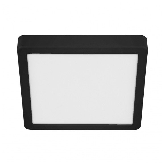 30762 Светодиодный настенно-потолочн свет-к FUEVA 5, 20,5W(LED), 285X285, сталь, черн, пластик, белы