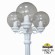 Садово-парковый фонарь FUMAGALLI RICU BISSO/G250 3L