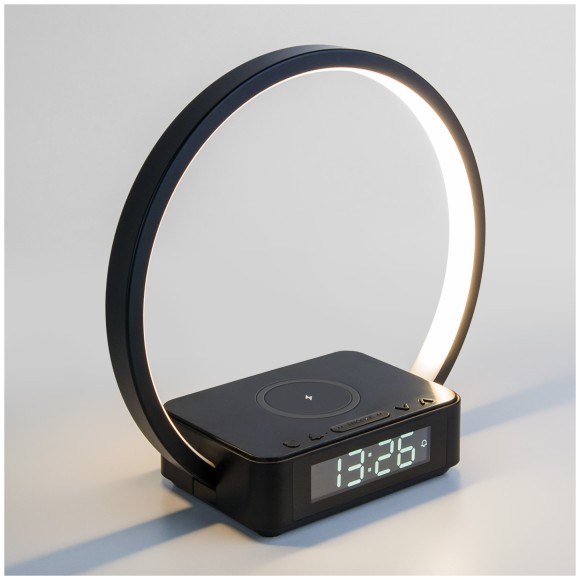 Светодиодная настольная лампа Eurosvet Timelight 80505/1 черный