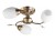 Люстра потолочная Alana TL3580X-03AB Toplight