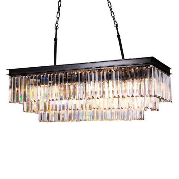 Подвесная люстра Newport 31111/S Nickel
