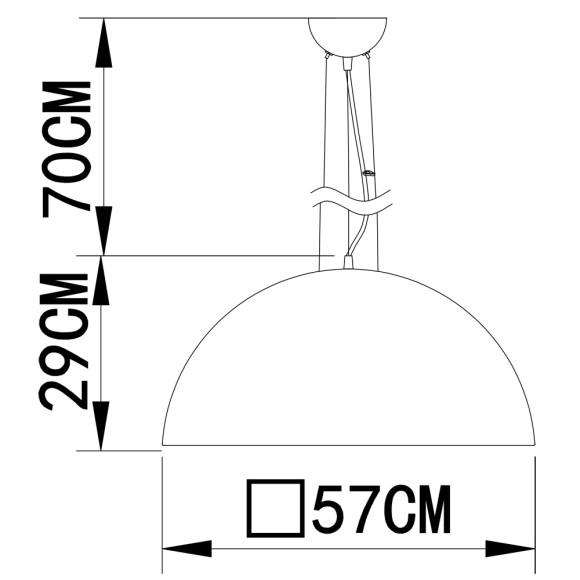 Схема Светильник подвесной Rome a4176sp-1bk Arte Lamp