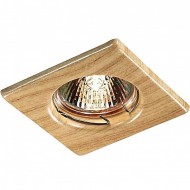 Встраиваемый неповоротный светильник Wood 369716 Novotech Встраиваемый неповоротный светильник Wood 369716 Novotech